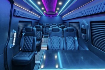 Elk Grove Sprinter Bus Interior