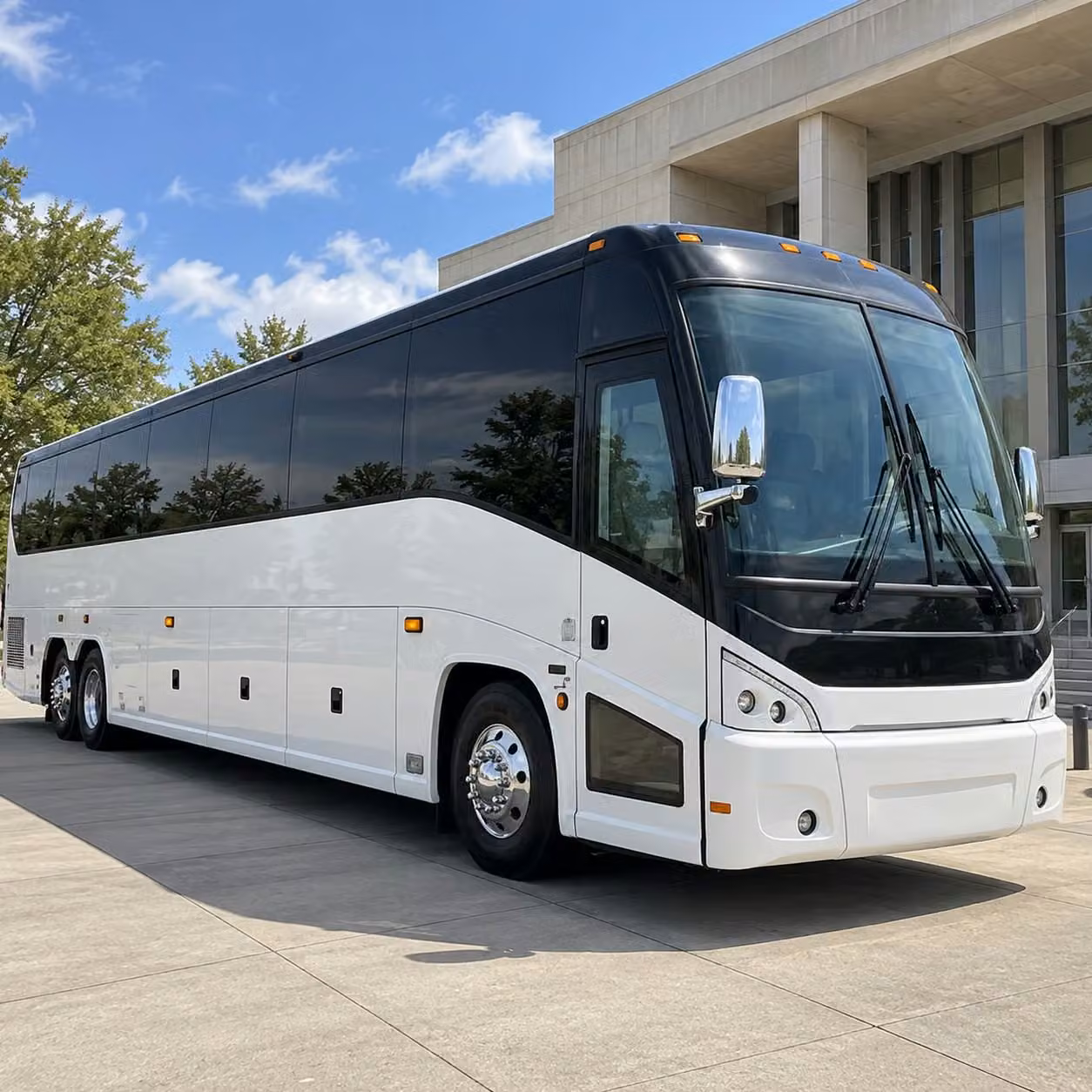 charter buses handle large group prom transportation in elk grove with ease