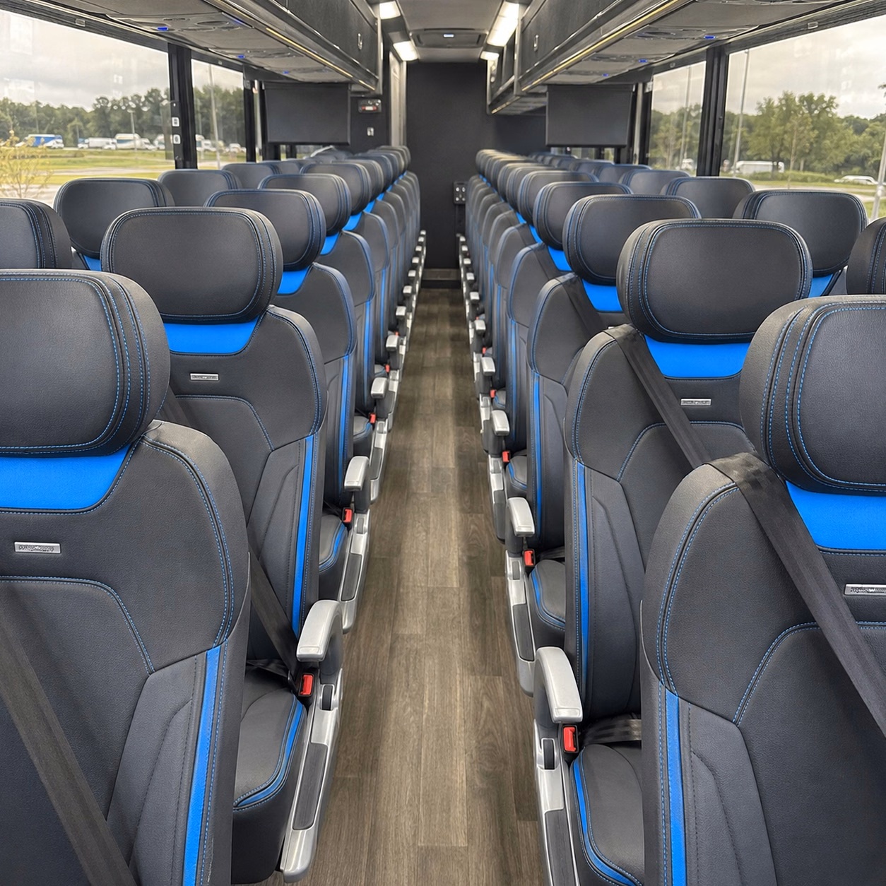 elk grove charter bus interior