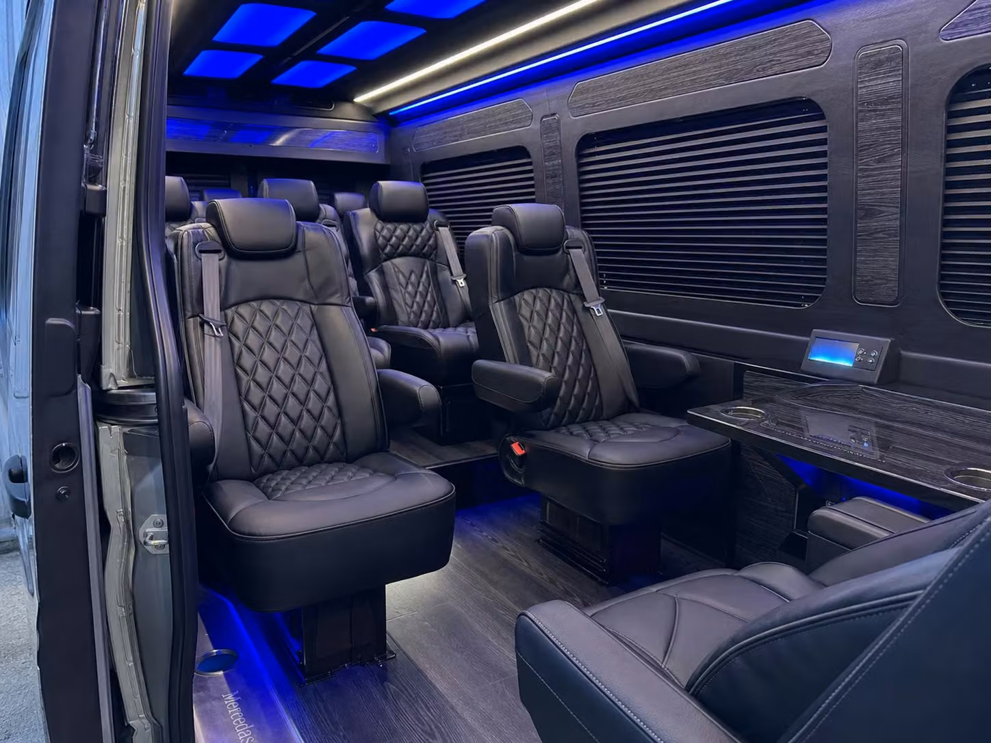 sprinter van transportation for groups and events across elk grove